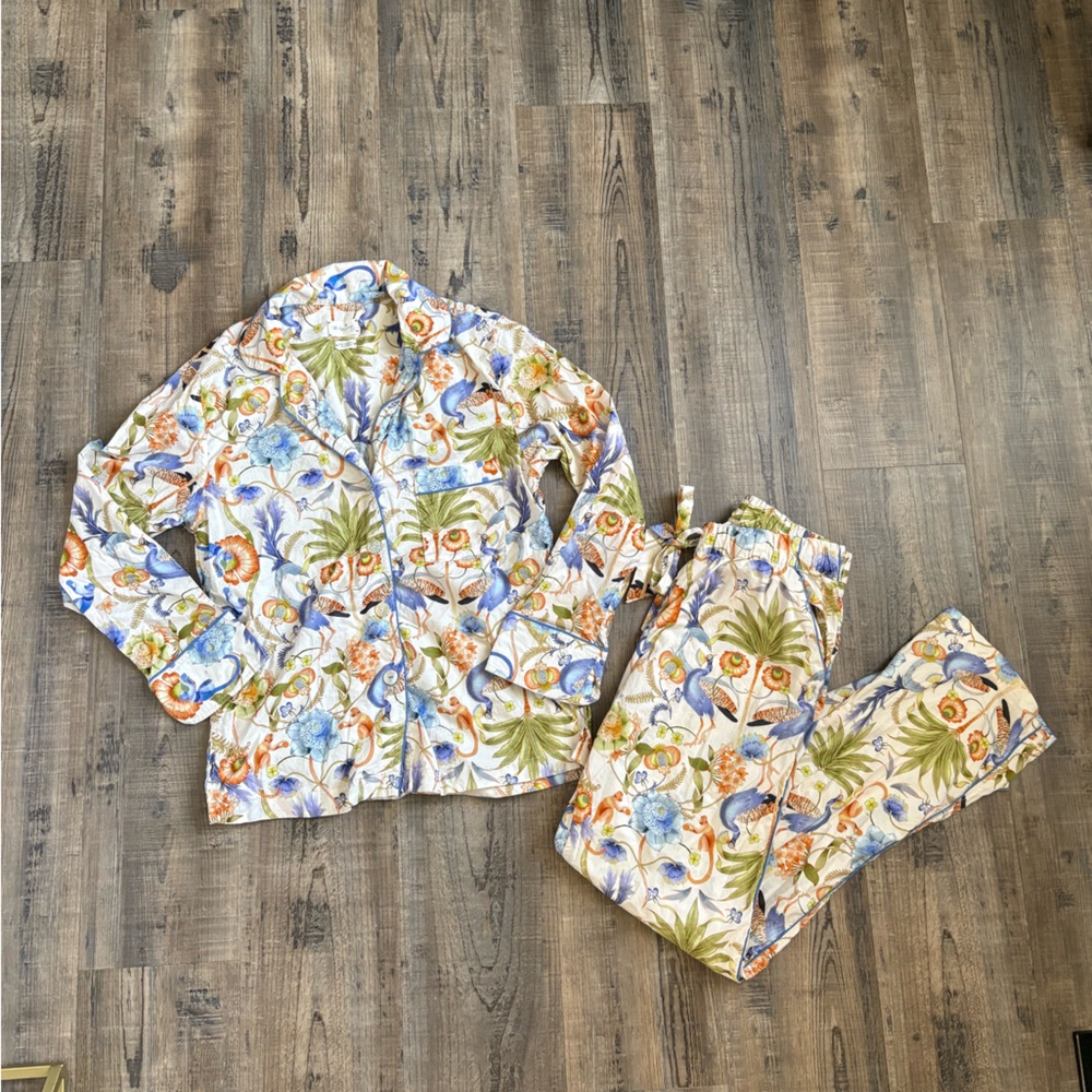 The Lazy Poet Jungle Pajama set